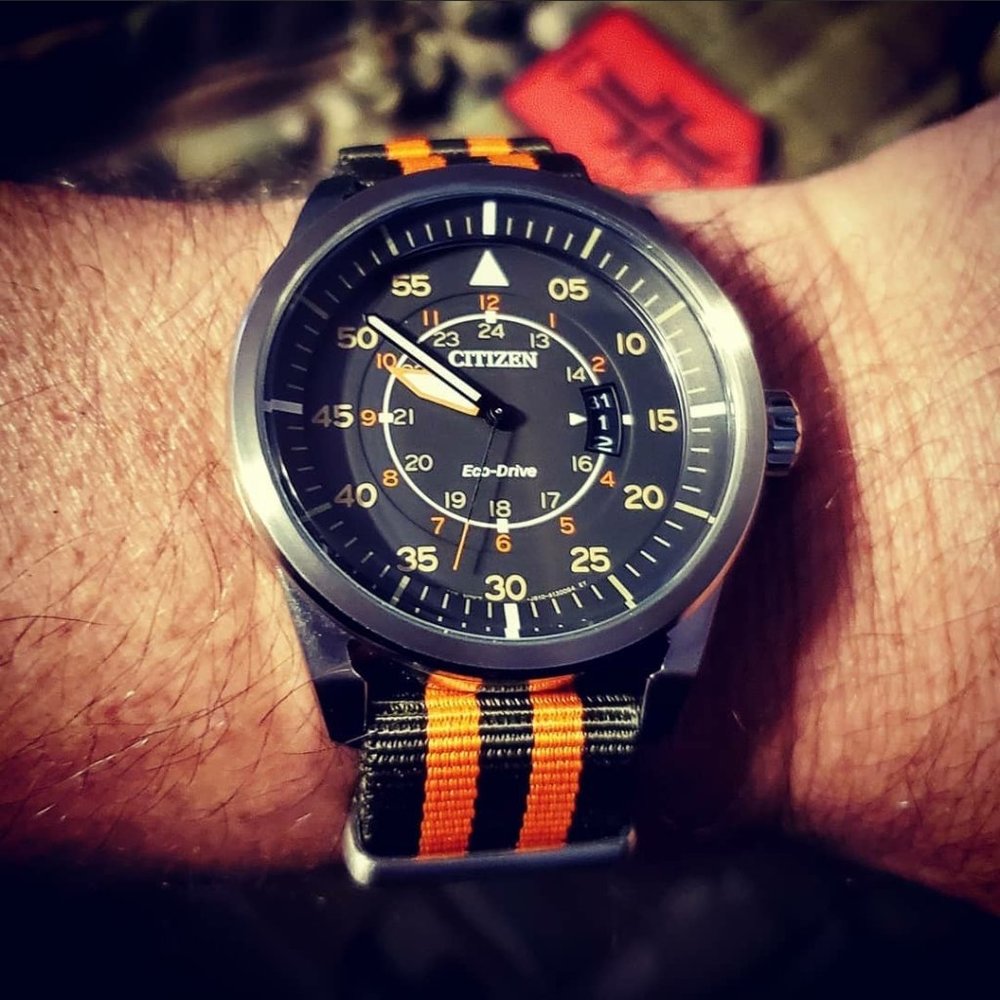 Citizen Eco-Drive Flieger-Style Men's Watch
